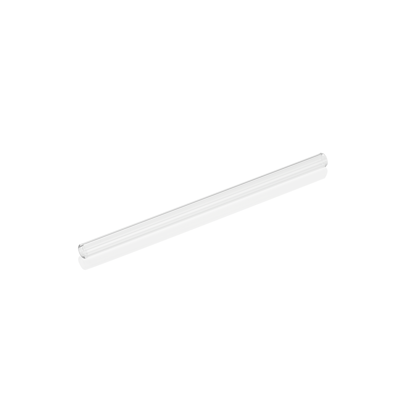 Glastrinkhalm mit Bürste Set, Ø 8 mm, 15 cm, Set á 10 Stück, Glas 