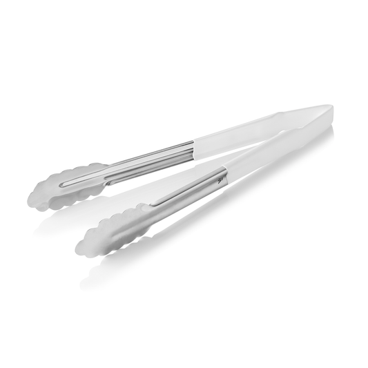 HACCP Universalzange HACCP Tongs, 30 cm, weiß, Chromstahl 18/0 