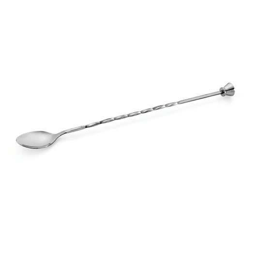 Barlöffel, 28,5 cm, Twisted, Chromnickelstahl  