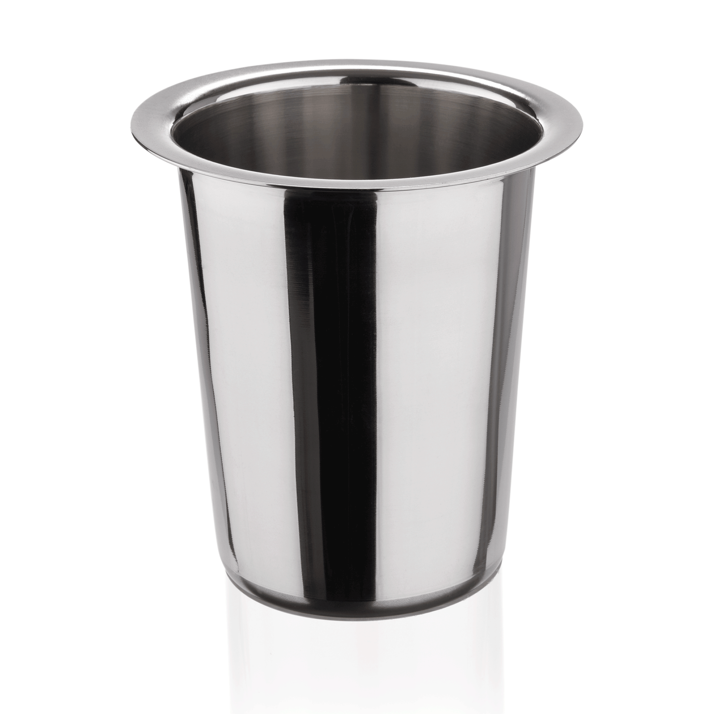 Besteckköcher, Ø 11,5 cm, Höhe 12 cm, Edelstahl 
