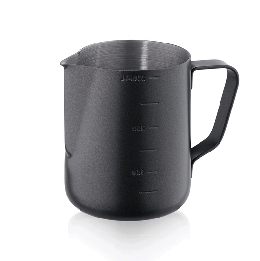Gießer, 0,6 ltr., Ø 7,5 cm, schwarze Antihaftbeschichtung außen, Chromnickelstahl 