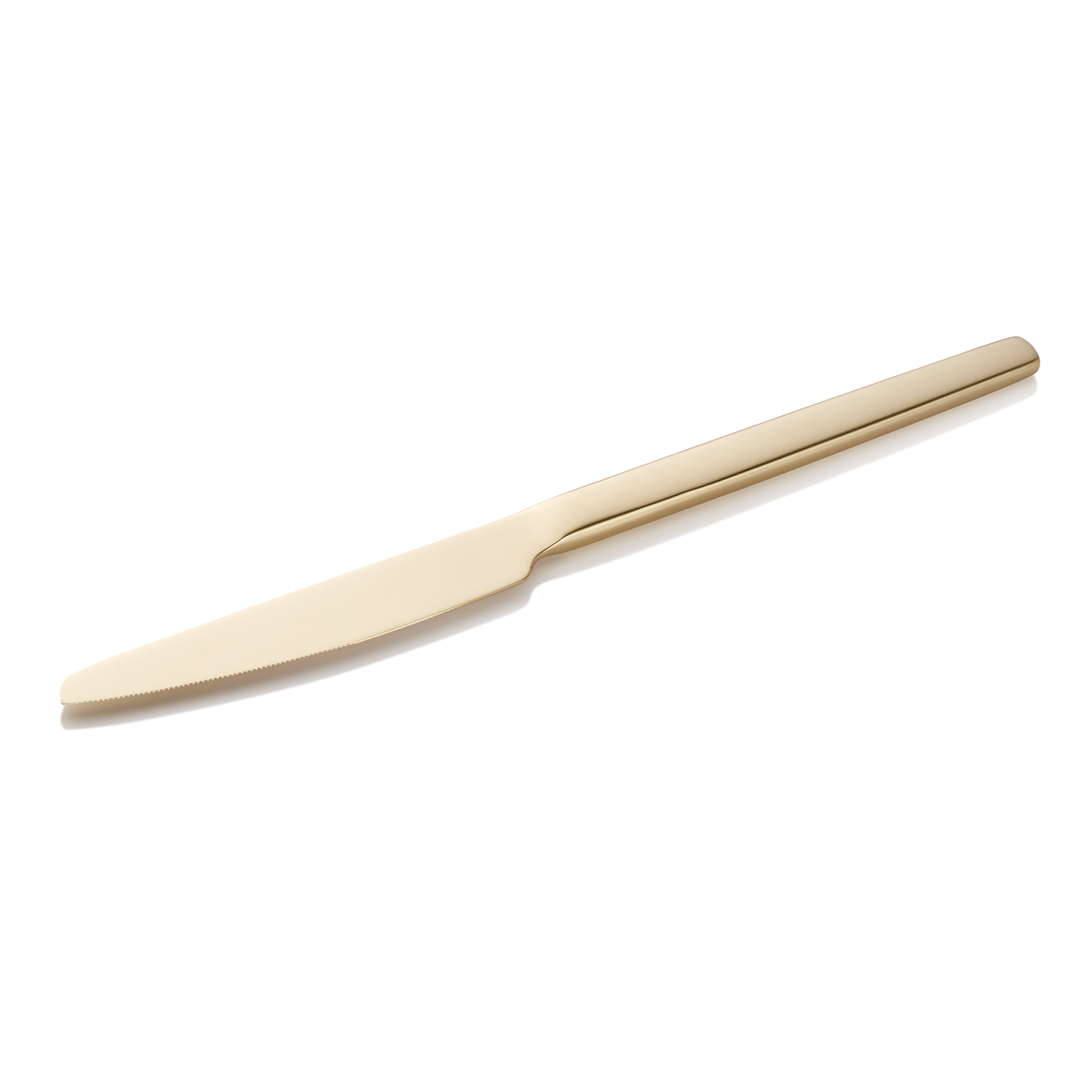 Menümesser ALEX CHAMPAGNE, mit champagner, matte PVD Beschichtung, 23 cm, Set á 12 Stück, Chromstahl 13/0