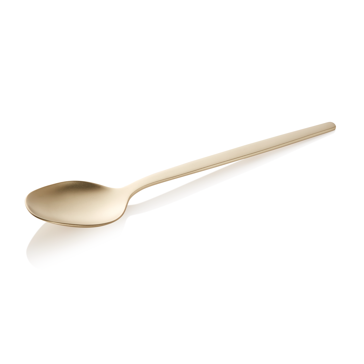 Menülöffel ALEX CHAMPAGNE, mit champagner, matte PVD Beschichtung, 21 cm, Set á 12 Stück, Chromnickelstahl 18/10