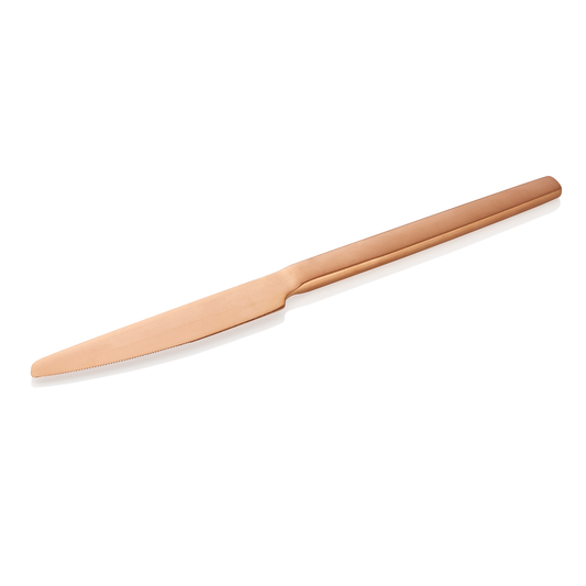 Menümesser ALEX BRONZE, mit bronze, matte PVD Beschichtung, 23 cm, Set á 12 Stück, Chromstahl 13/0 