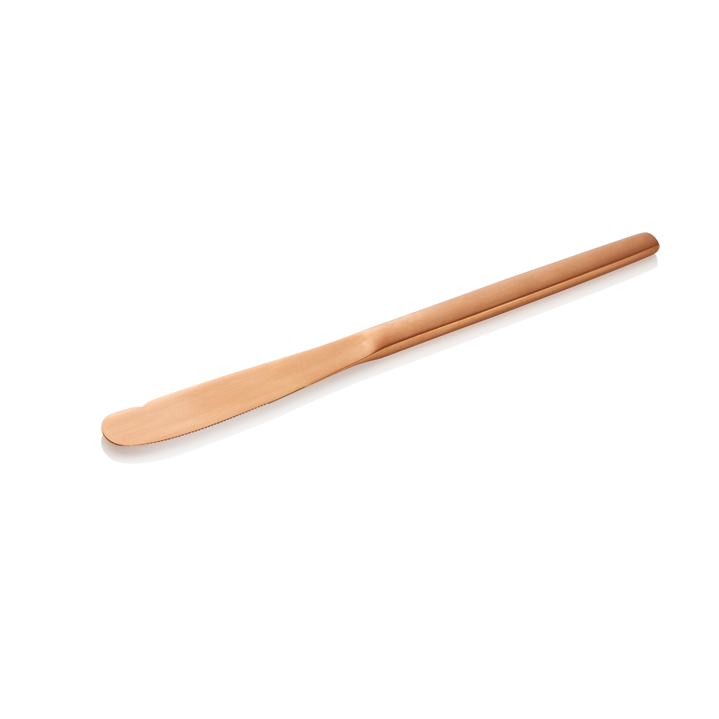 Buttermesser ALEX BRONZE, mit bronze, matte PVD Beschichtung, 18 cm, Set á 12 Stück, Chromnickelstahl 18/10