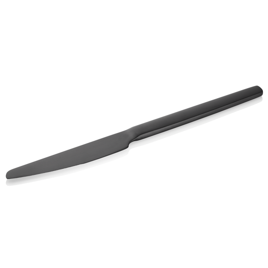 Menümesser ALEX BLACK, mit schwarz, matte PVD Beschichtung, 23 cm, Set á 12 Stück, Chromstahl 13/0 
