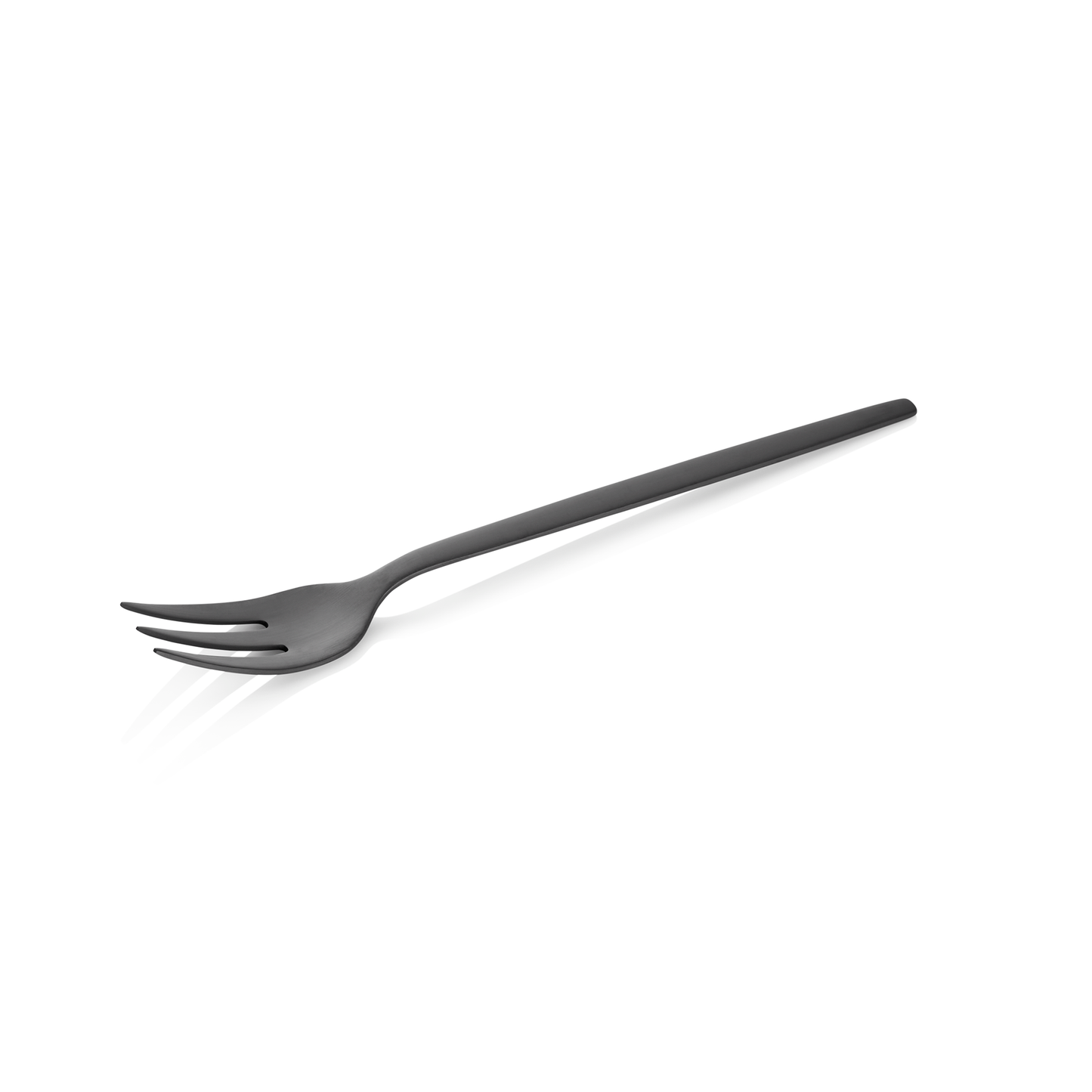 Dessertgabel ALEX BLACK, mit schwarz, matte PVD Beschichtung, 16 cm, Set á 12 Stück, Chromnickelstahl 18/10