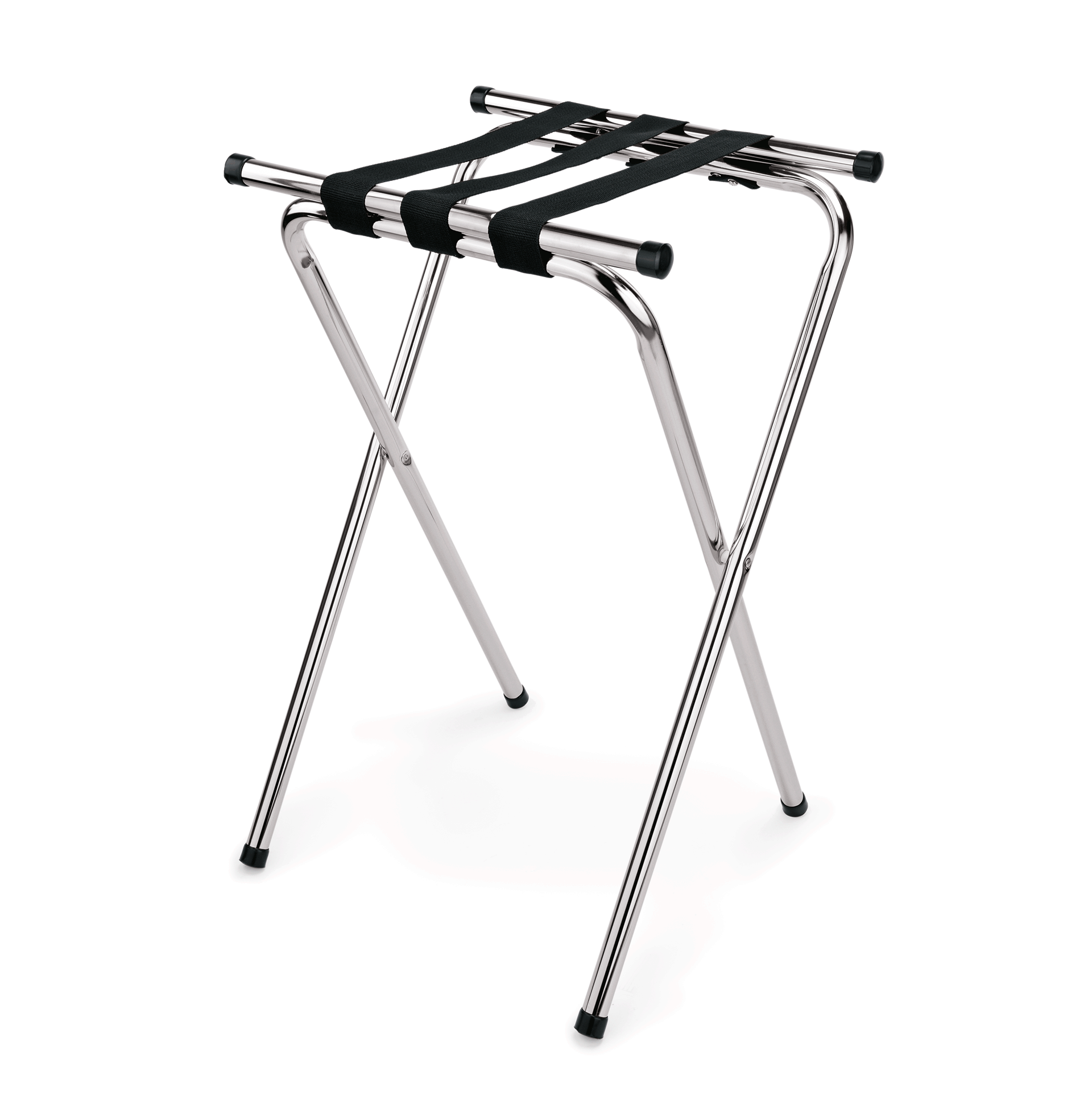 Tablettablage, 39 x 46,5 x 82 cm, verchromt, Nylon 