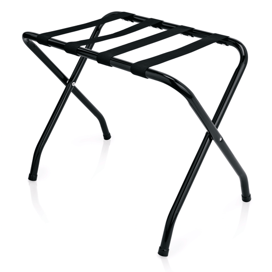 Gepäckablage, 65 x 40,5 x 54 cm, black, pulverbeschichtet, Stahl, Nylon 