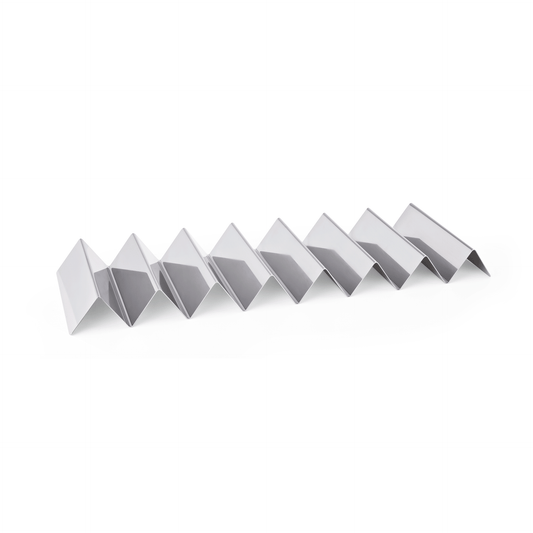 Snackpresenter mit 7 Ablagen, 57 x 17 x 4,5 cm, Chromnickelstahl 