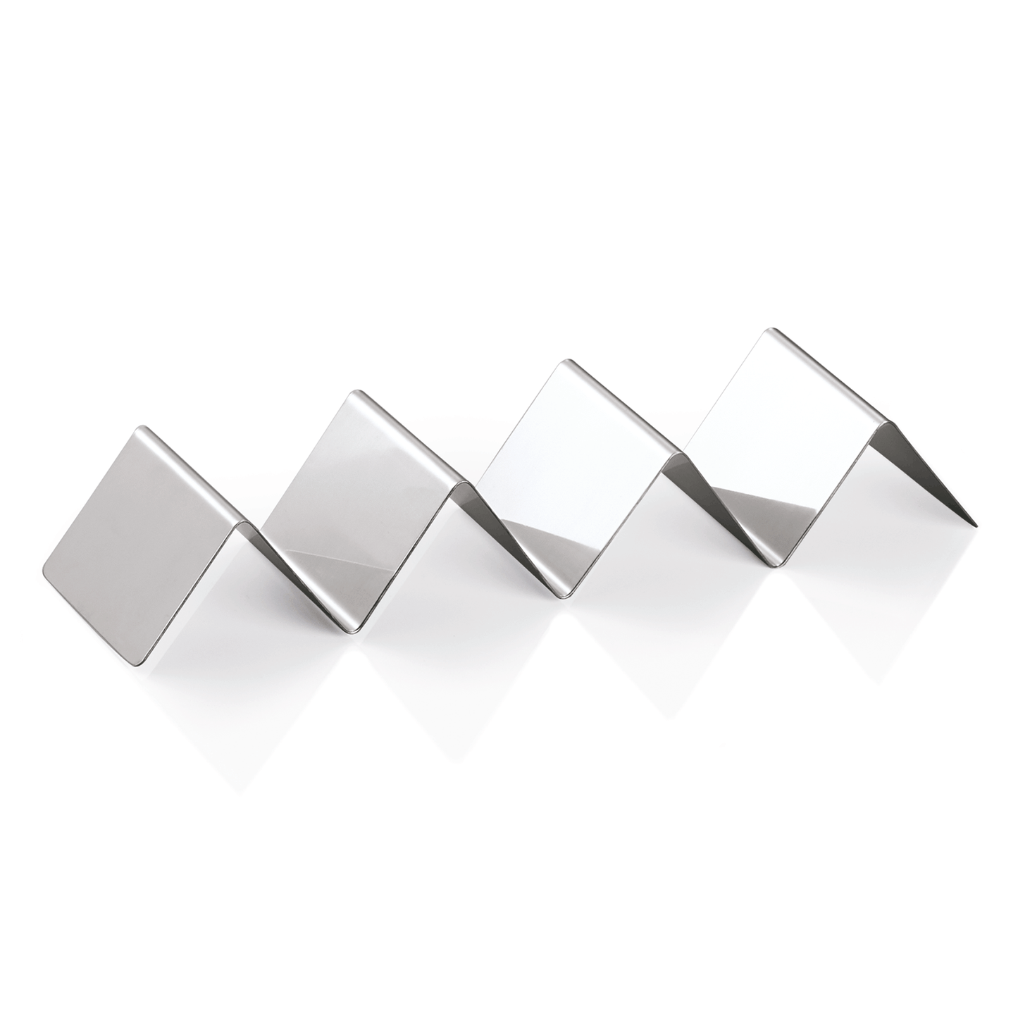 Snackpresenter mit 3 Ablagen, 28 x 8 x 4,5 cm, Chromnickelstahl 