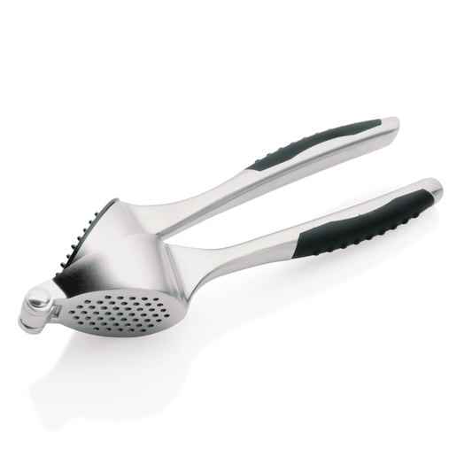 Knoblauchpresse, 17 x 5 cm,, Zinkguss  