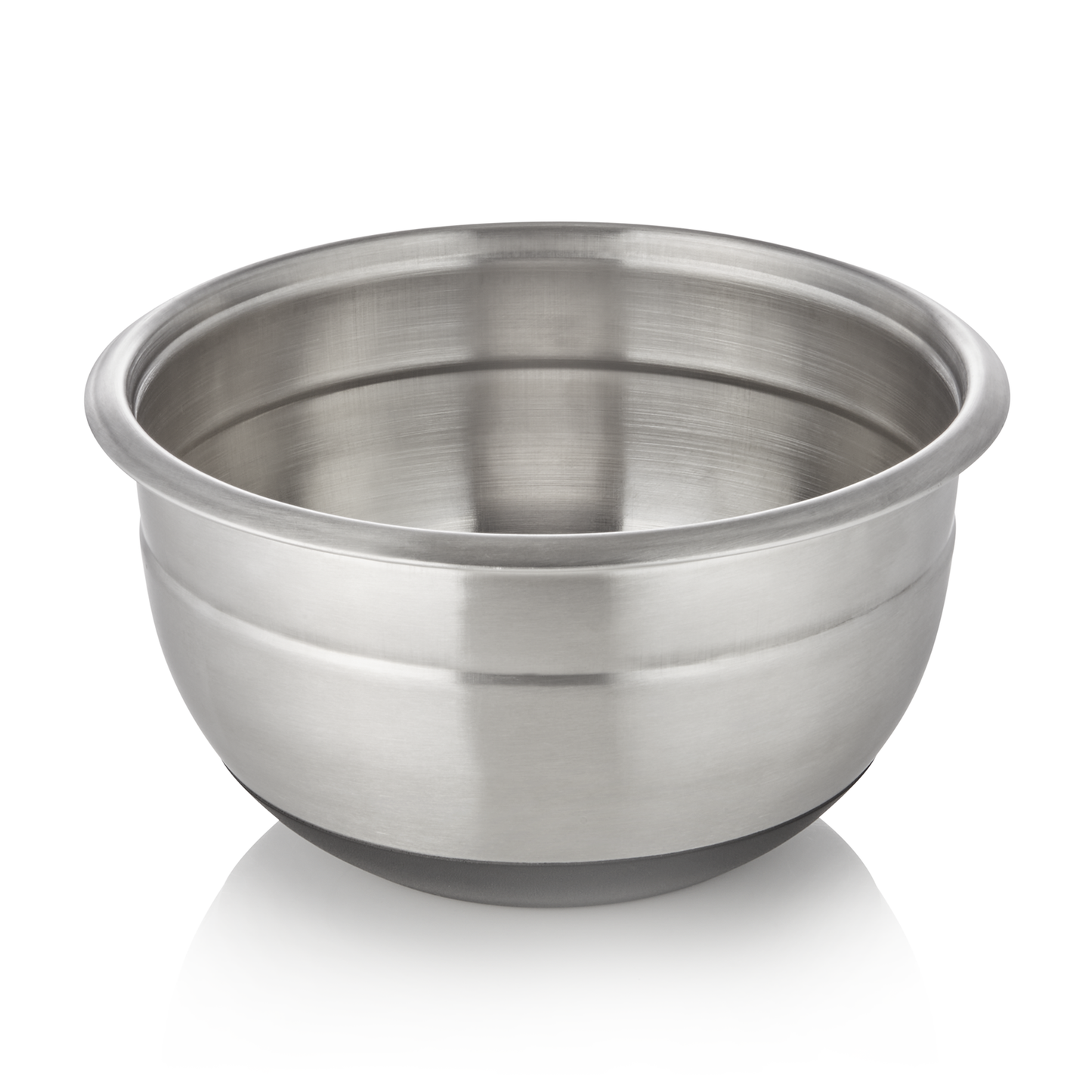 Rührschüssel mit rutschhemmendem Boden, Ø 24 cm, 5 ltr., mit Skalierung, Chromnickelstahl 