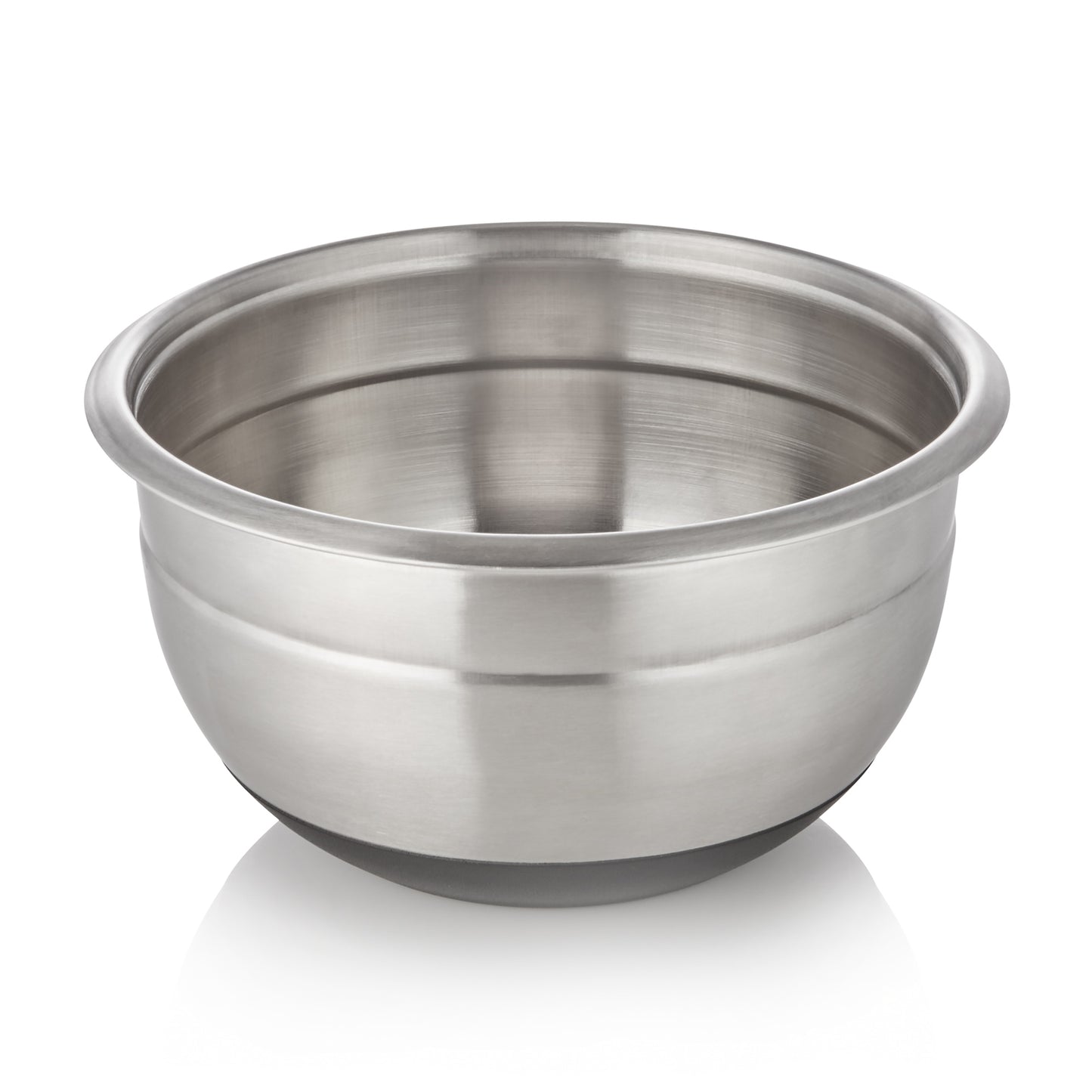 Rührschüssel mit rutschhemmendem Boden, Ø 28 cm, 7,5 ltr., mit Skalierung, Chromnickelstahl 