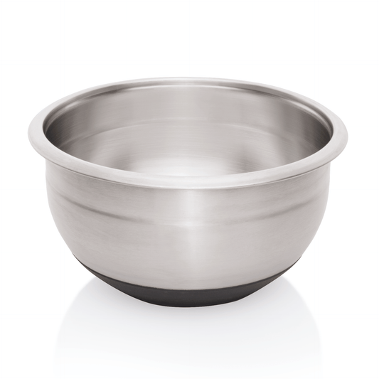 Rührschüssel mit rutschhemmendem Boden, Ø 28 cm, 7,5 ltr., ohne Skalierung, Chromnickelstahl 