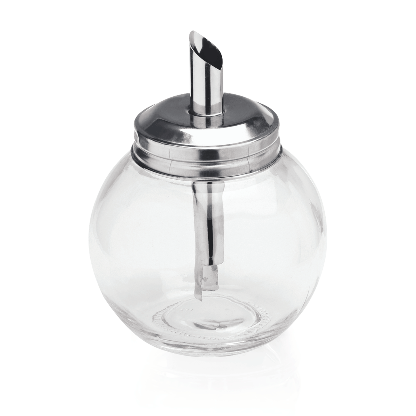 Zuckerspender Set, 260 ml, Ø 8,5 cm, Set á 6 Stück, Edelstahl, Glas 