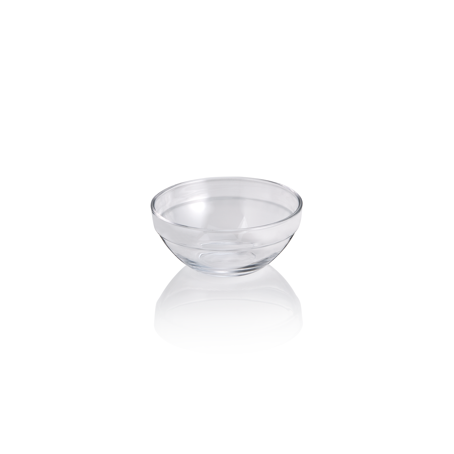 Schüssel Set, Ø 6 cm, Höhe 2,5 cm, Set á 12 Stück, gehärtetes Glas 