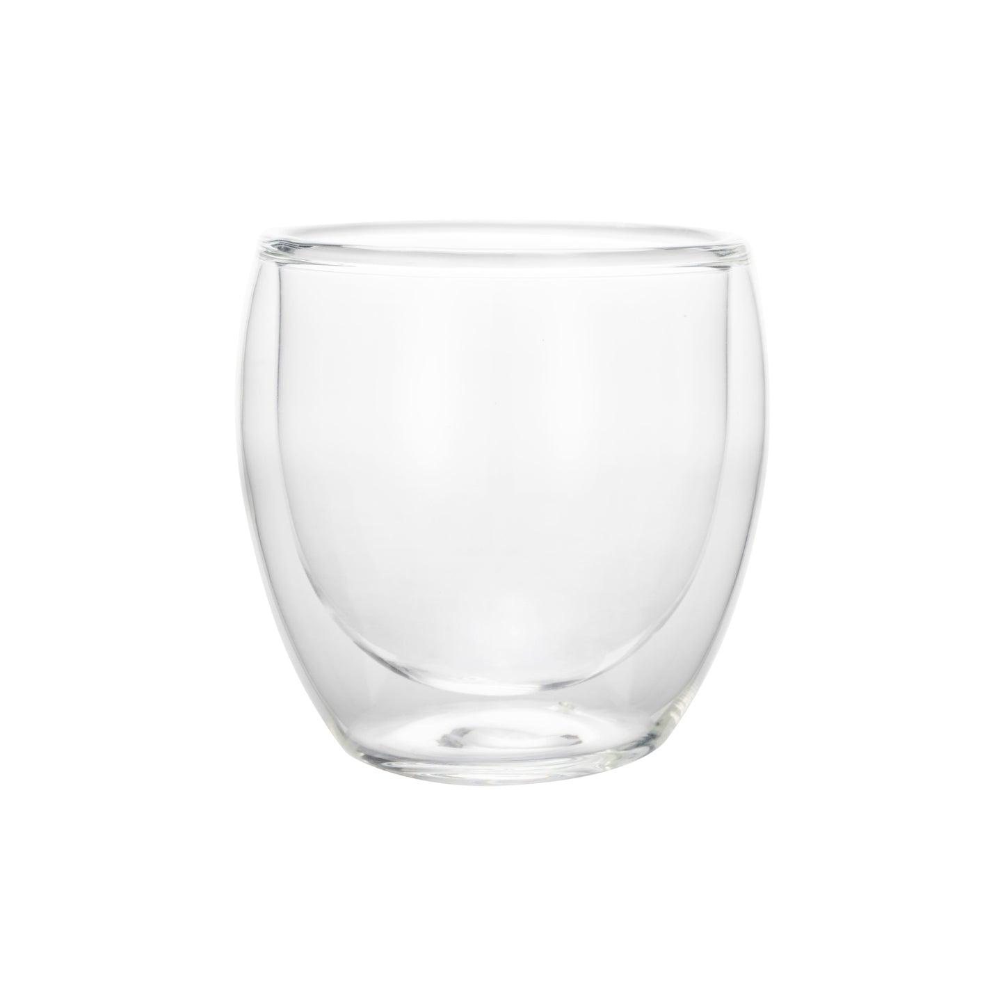 Cappuccino Set CURVED, 250 ml, Ø 9 cm, Set á 2 Stück, Borosilikatglas 