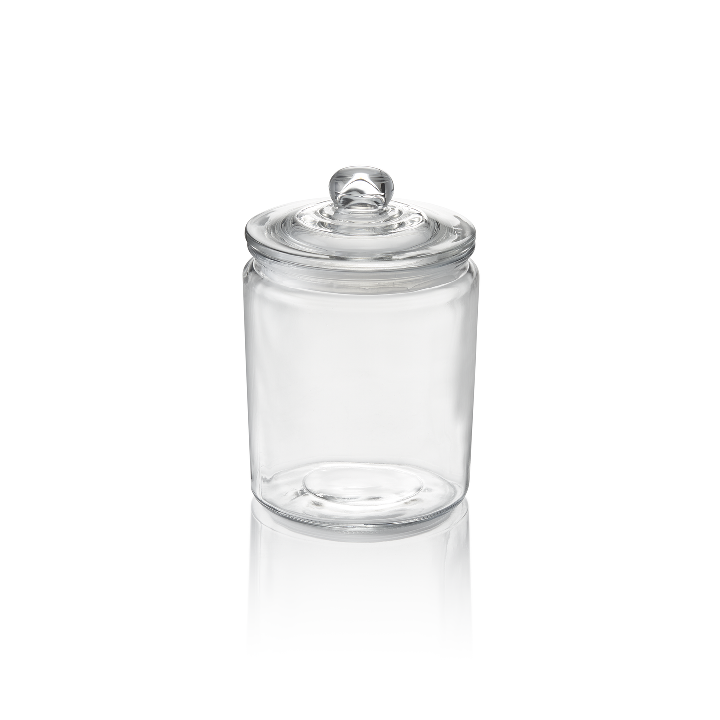 Vorratsglas, 2 ltr., Ø 15 cm, Höhe 21 cm, Glas, Polyethylen 