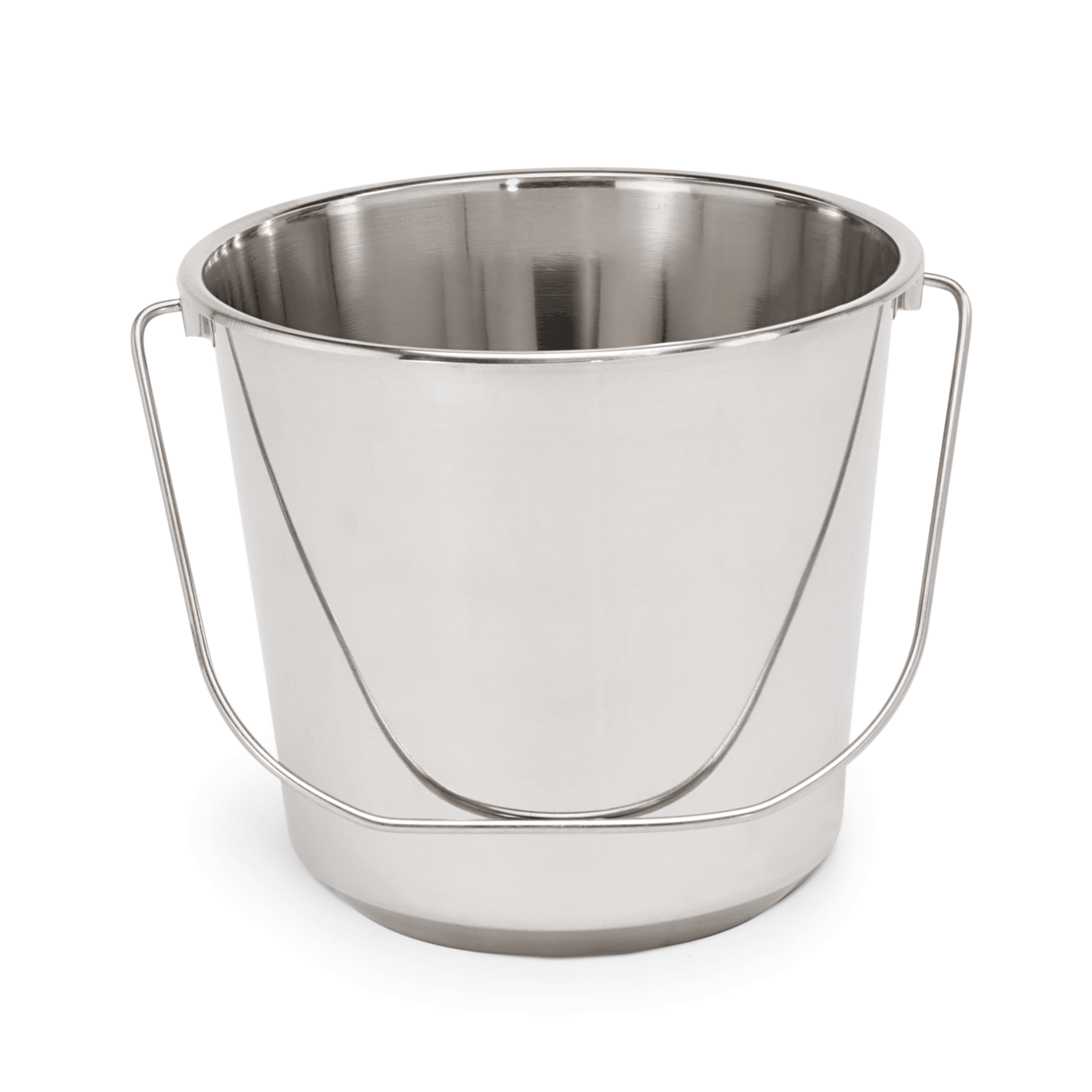 Eimer, Ø 30 cm, 14 ltr., Chromnickelstahl  