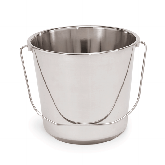Eimer, Ø 30 cm, 14 ltr., Chromnickelstahl  