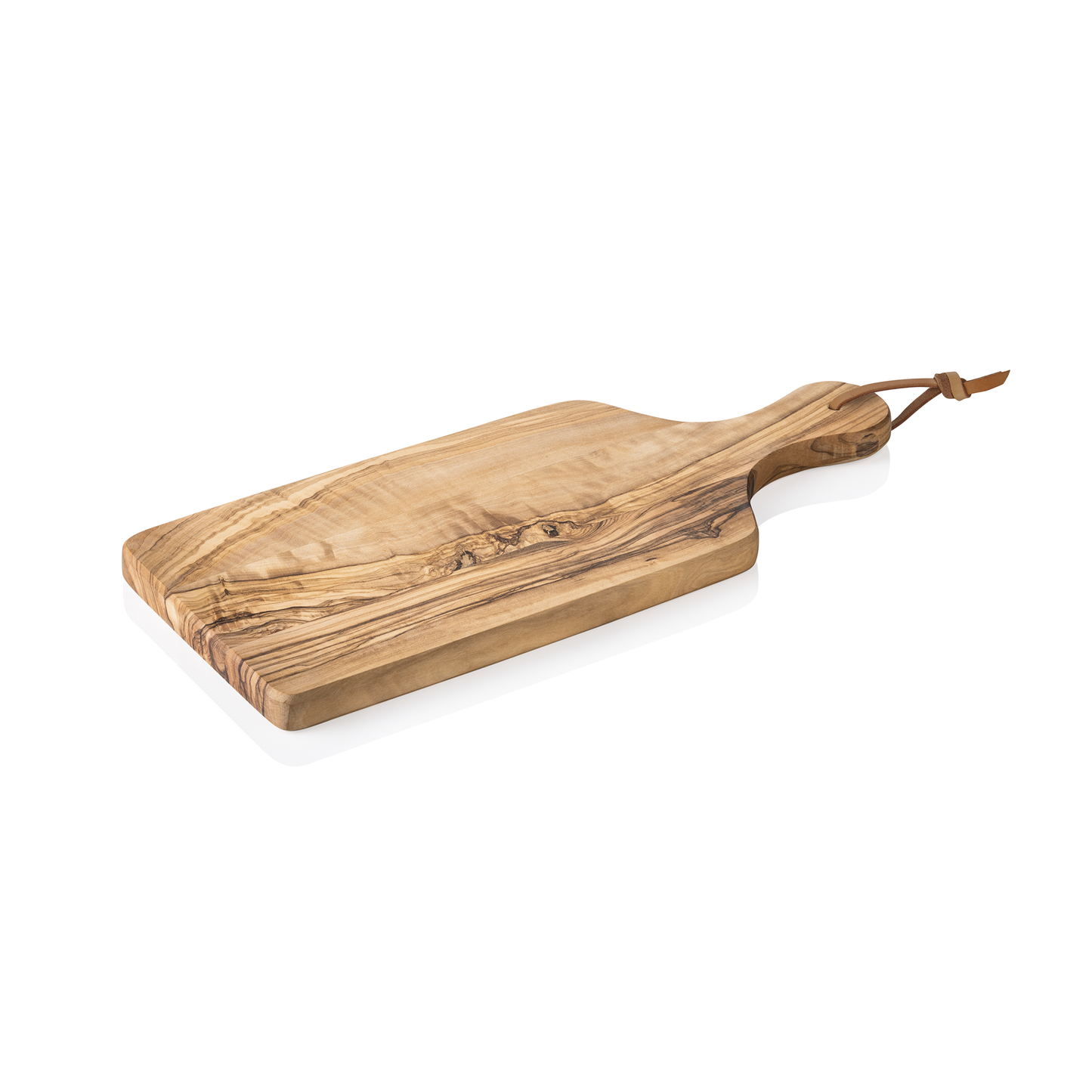 Servierbrett mit Griff PURE OLIVE, 27 x 13 cm, Olivenholz  