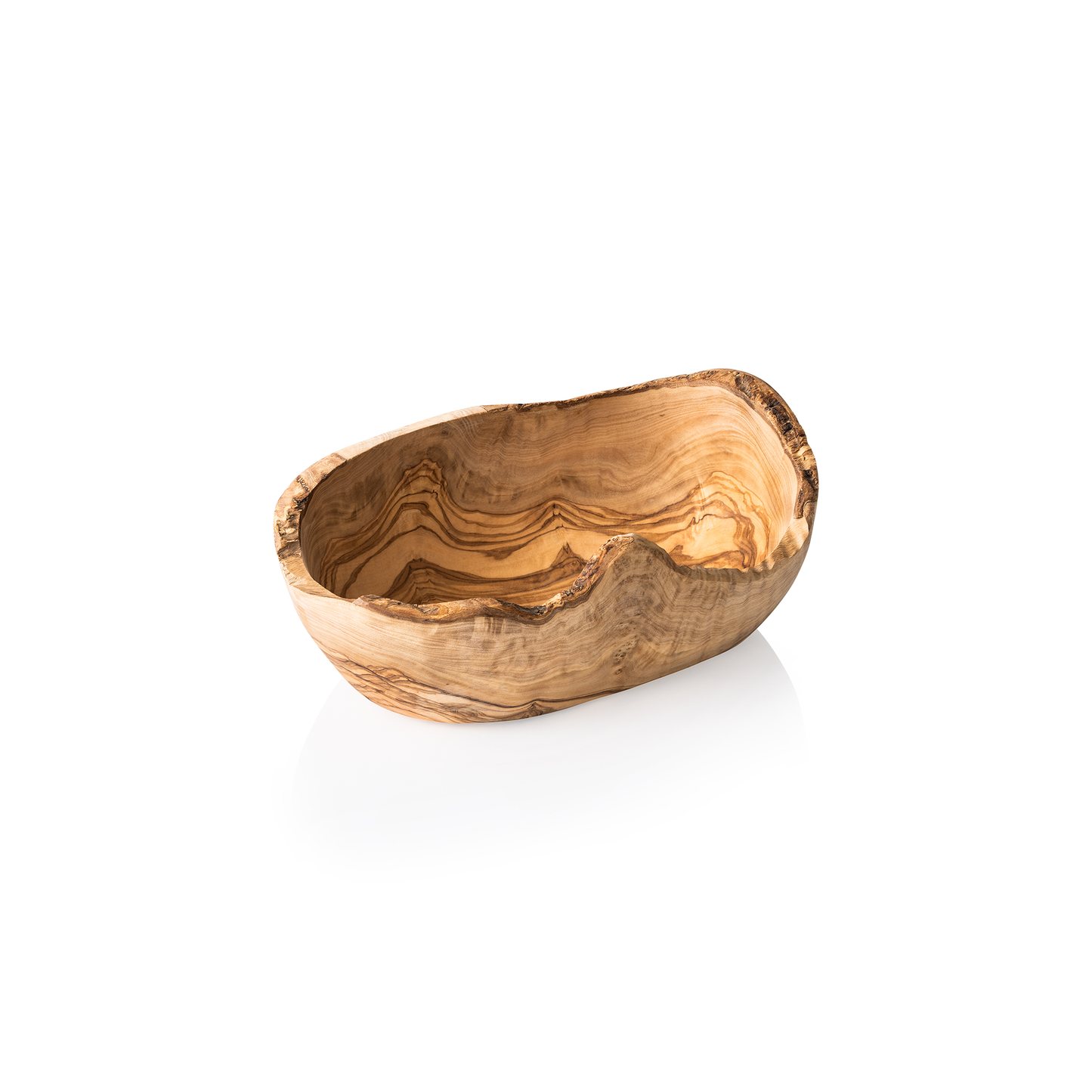 Schale PURE OLIVE, 25 x 15 x 10 cm, Olivenholz  