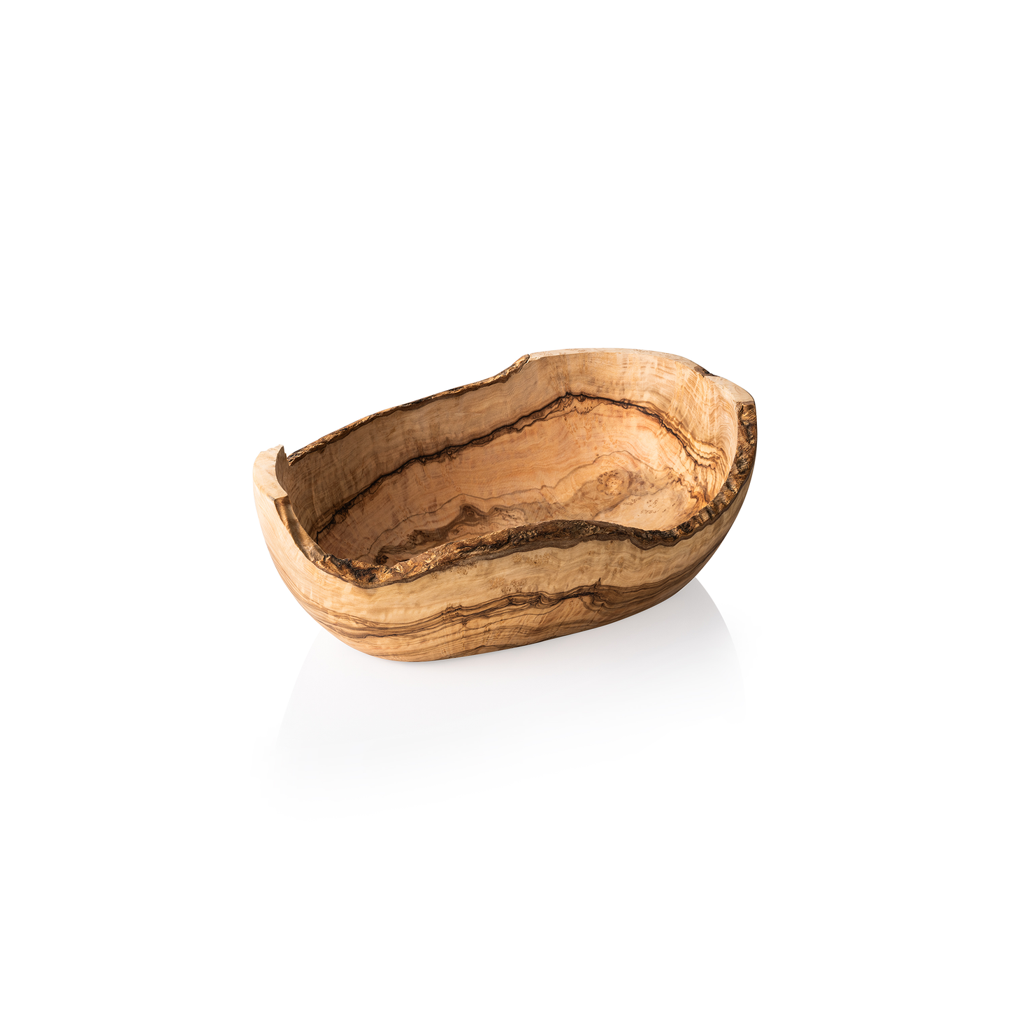 Schale PURE OLIVE, 30 x 18 x 11 cm, Olivenholz  