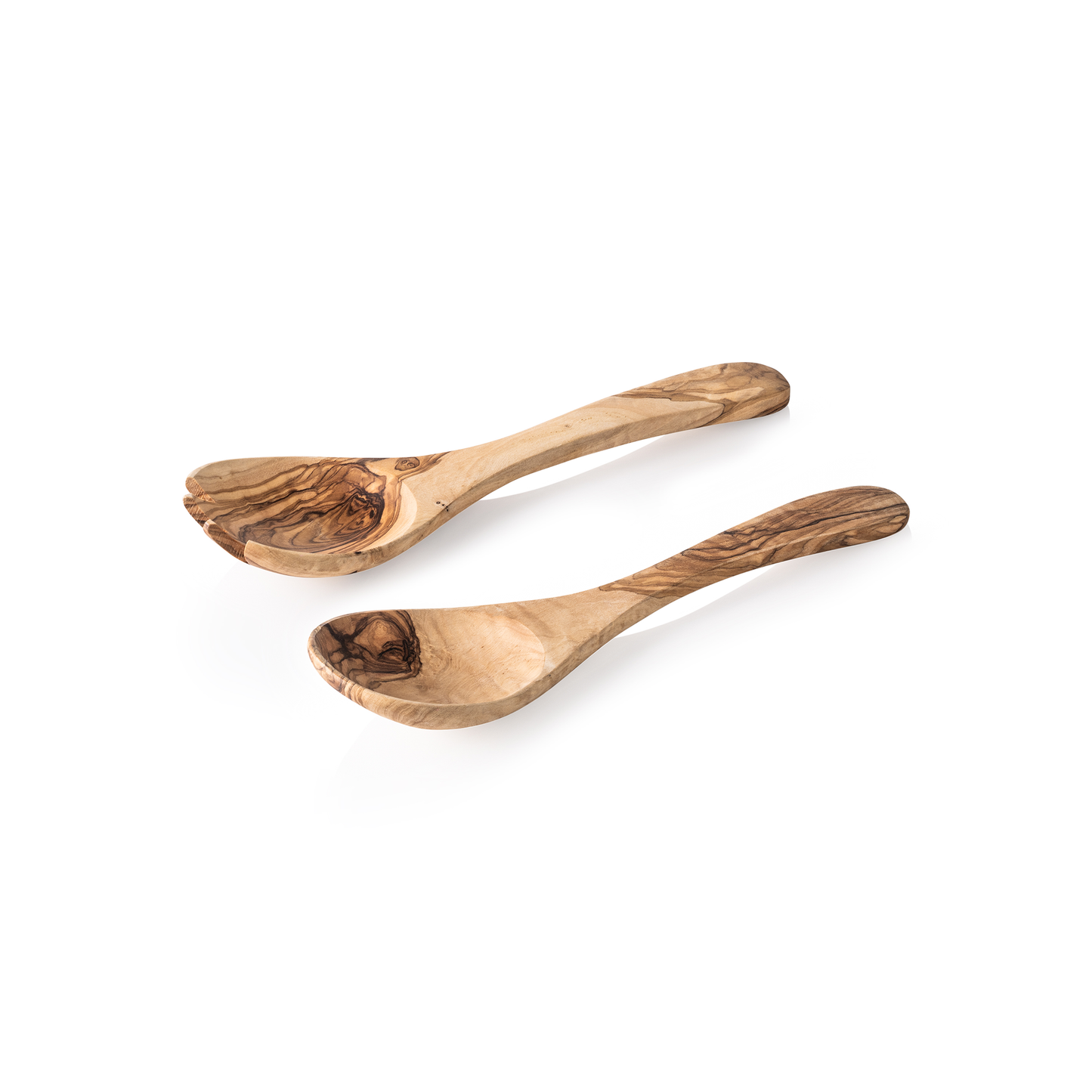Salatbesteck Set PURE OLIVE, 27 cm, 2-teilig, Olivenholz 