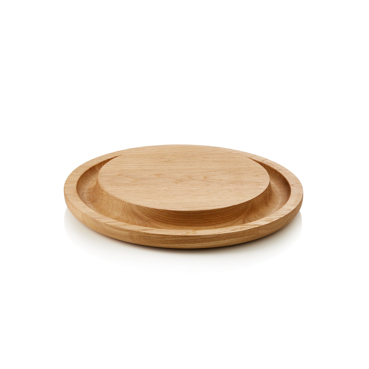 Buffetbrett, PURE, Ø 25,5 cm, Höhe 3 cm, Holz  