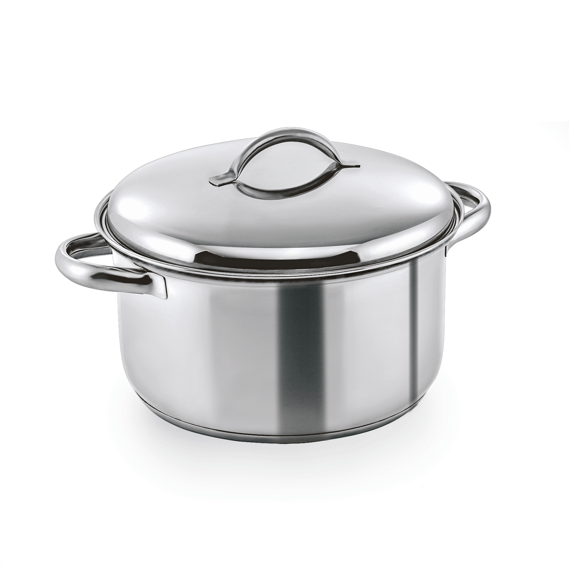 Fleischtopf mit Deckel Cookware 19, Ø 16 cm, 1,8 ltr., Chromnickelstahl 