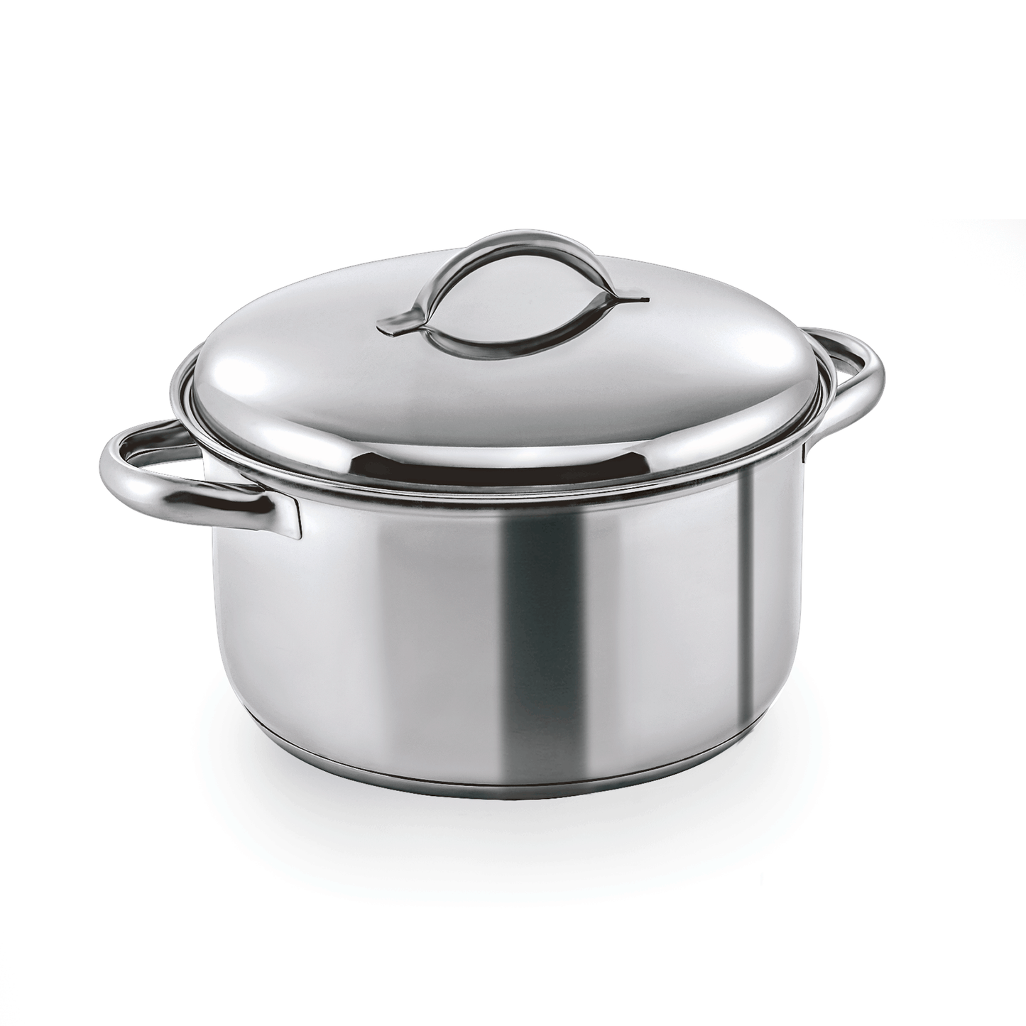 Fleischtopf mit Deckel Cookware 19, Ø 24 cm, 6 ltr., Chromnickelstahl 