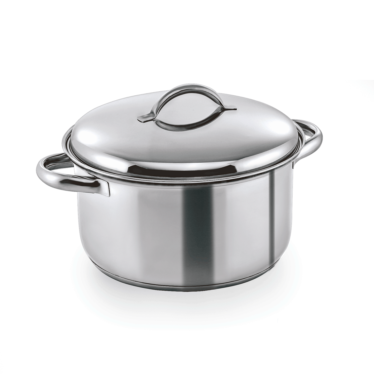 Fleischtopf mit Deckel Cookware 19, Ø 24 cm, 6 ltr., Chromnickelstahl 