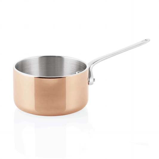 Mini Servierkasserolle MINI COPPER 3PLY, Ø 10 cm, 460 ml, Kupfer, Aluminium, Edelstahl 