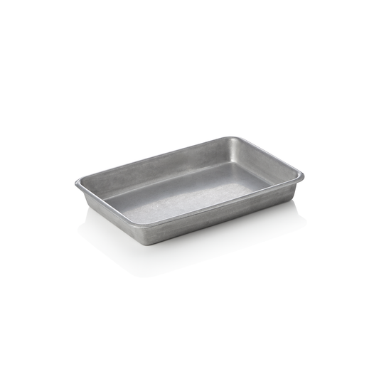 Serviertablett STEEL & STYLE VINTAGE, 23 x 16,5 x 3 cm, Chromnickelstahl 
