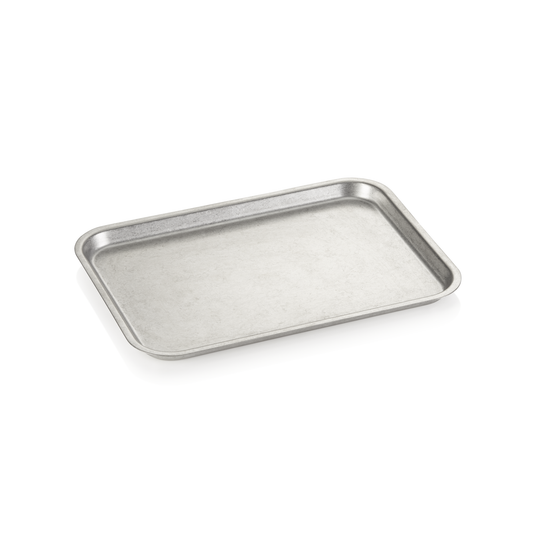 Serviertablett STEEL & STYLE HERITAGE, 25 x 18 x 1 cm, Chromnickelstahl 18/8 