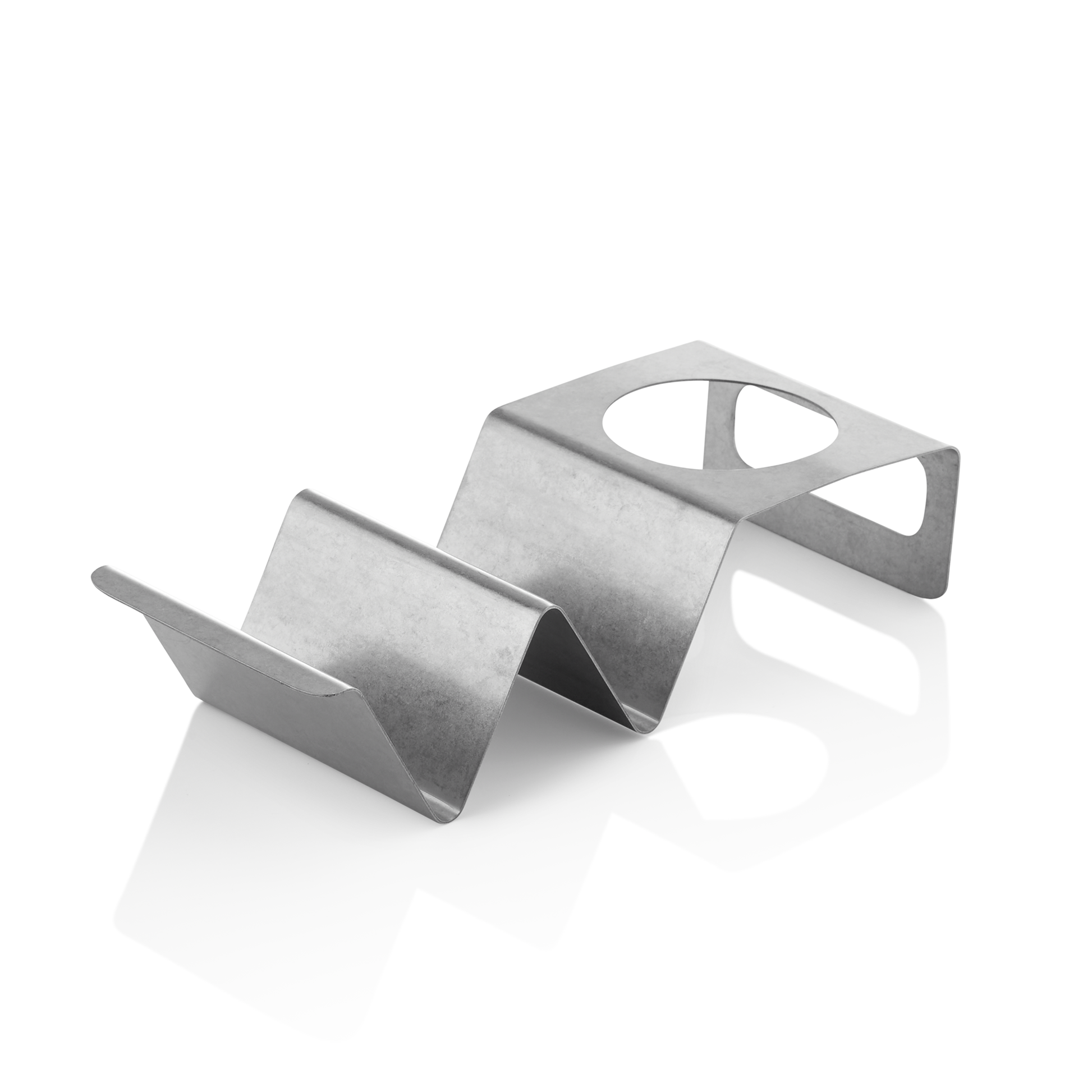Taccotaxi STEEL & STYLE HERITAGE mit 2 Ablagen, 24 x 10 x 5 cm, Chromnickelstahl 18/8 