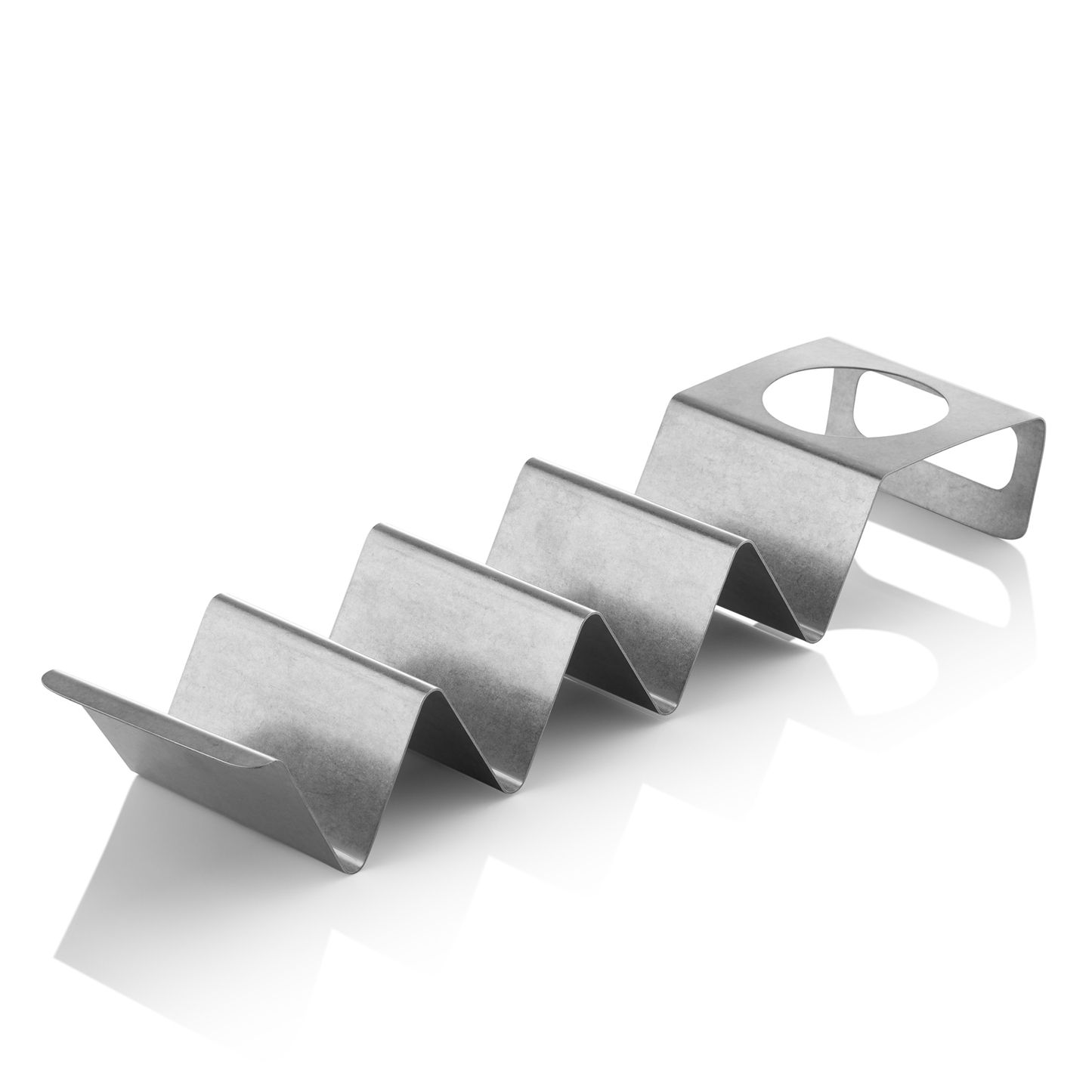 Taccotaxi STEEL & STYLE HERITAGE mit 4 Ablagen, 39 x 10 x 5 cm, Chromnickelstahl 18/8 