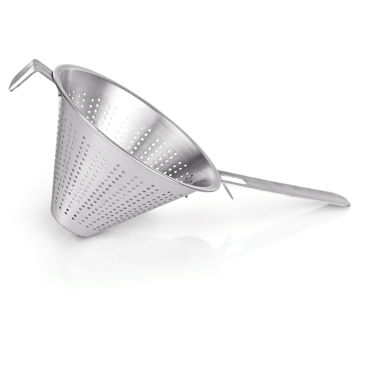 Spitzsieb, Ø 26 cm, Edelstahlgaze 1 mm, Chromnickelstahl 