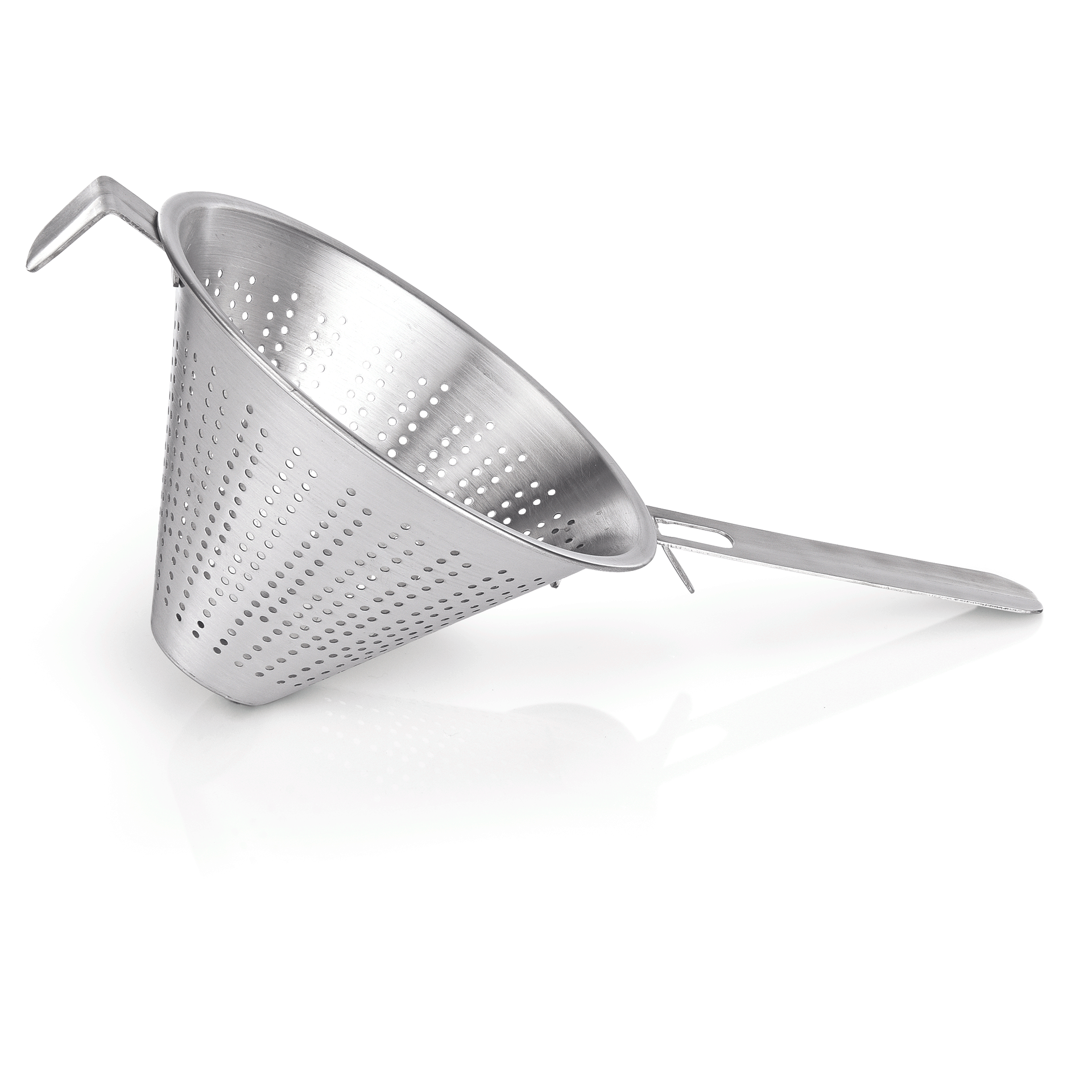 Spitzsieb, Ø 26 cm, Edelstahlgaze 1 mm, Chromnickelstahl 