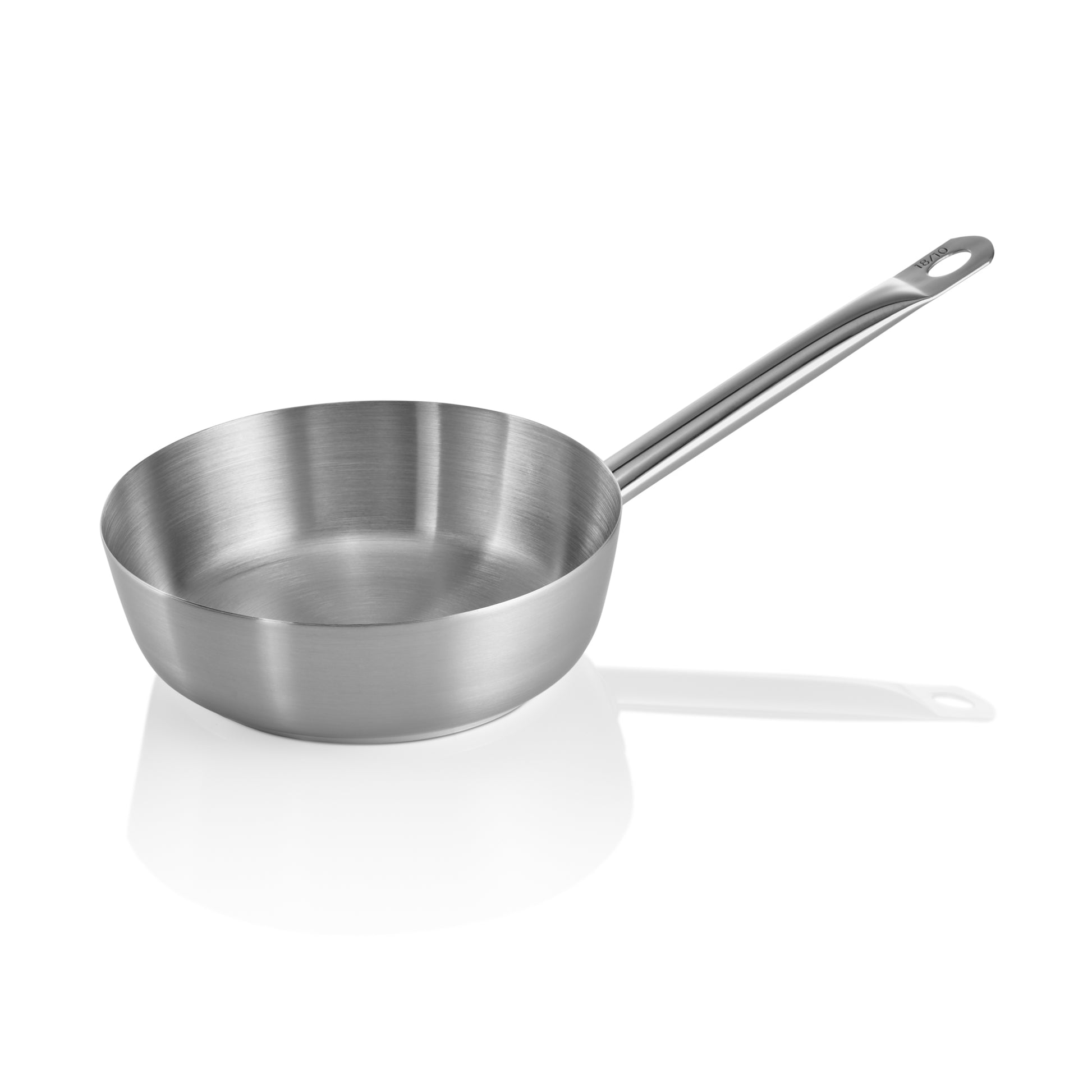 Schneeschlagkessel, Ø 20 cm, 2,5 ltr., Chromnickelstahl 
