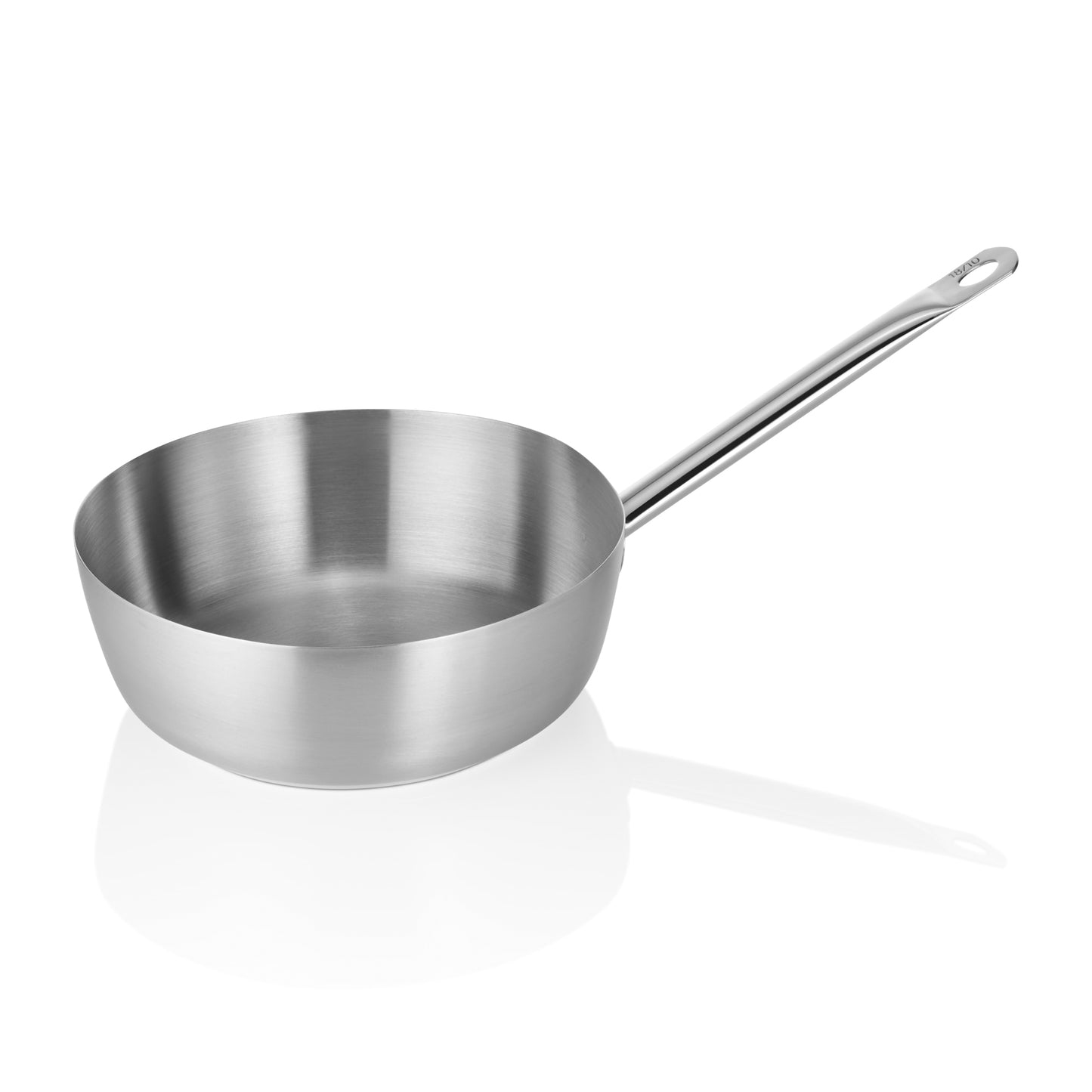 Schneeschlagkessel, Ø 24 cm, 3,8 ltr., Chromnickelstahl 