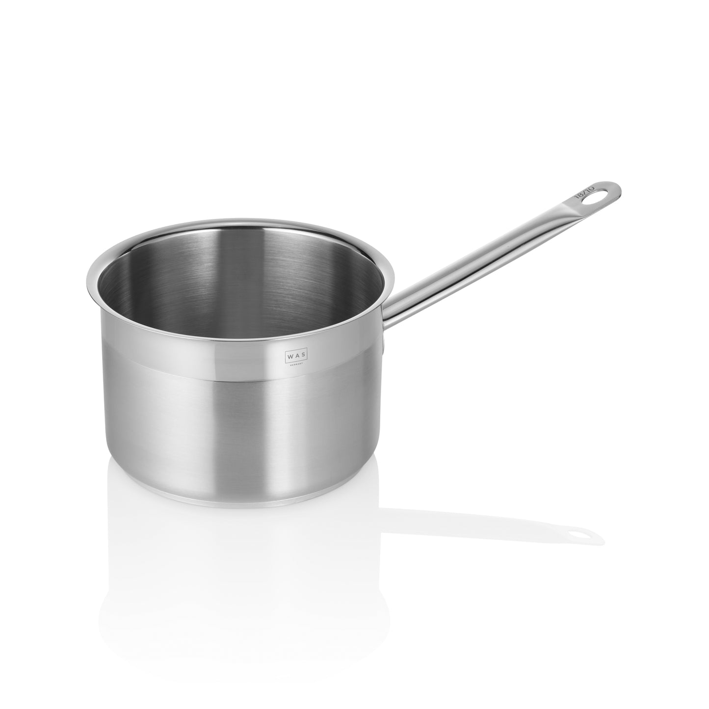 Stielkasserolle Cookware 21, Ø 18 cm, 3 ltr., Chromnickelstahl 18/10 