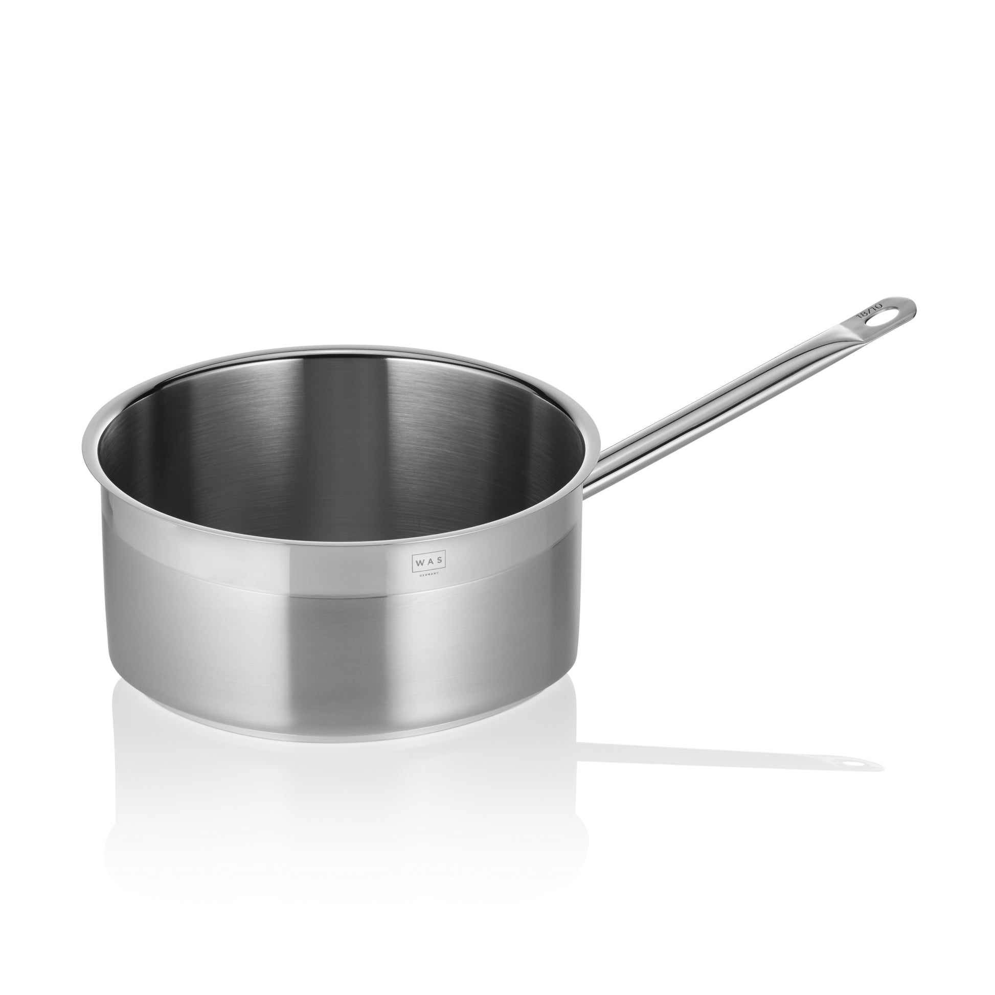 Stielkasserolle Cookware 21, Ø 24 cm, 4,5 ltr., Chromnickelstahl 18/10 