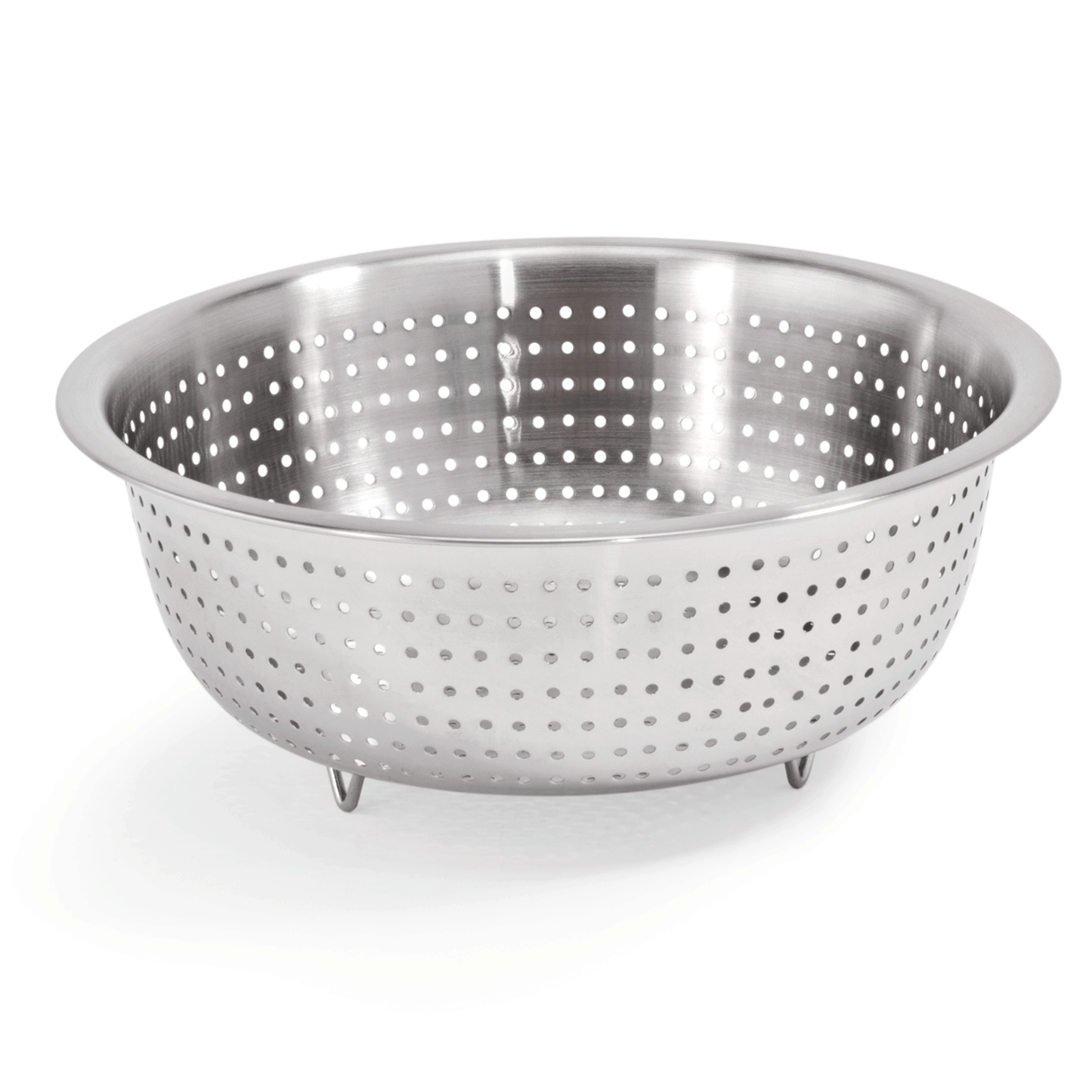 Seiher, Ø 40 cm, Perforierung Ø 3 mm, Chromnickelstahl 
