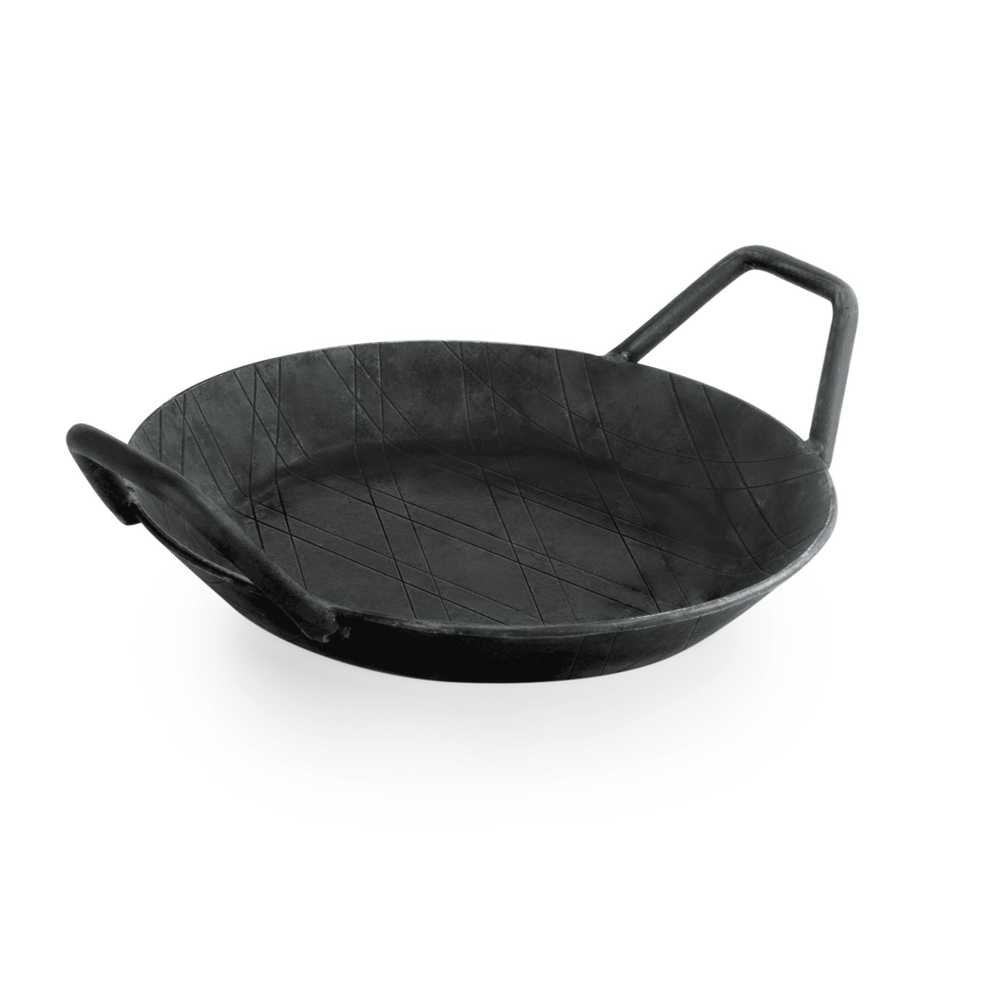 Brat-/Servierpfanne Iron Pan 22, mit 2 Seitengriffen, Ø 24 cm, Eisen 