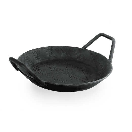 Brat-/Servierpfanne Iron Pan 22, mit 2 Seitengriffen, Ø 24 cm, Eisen 