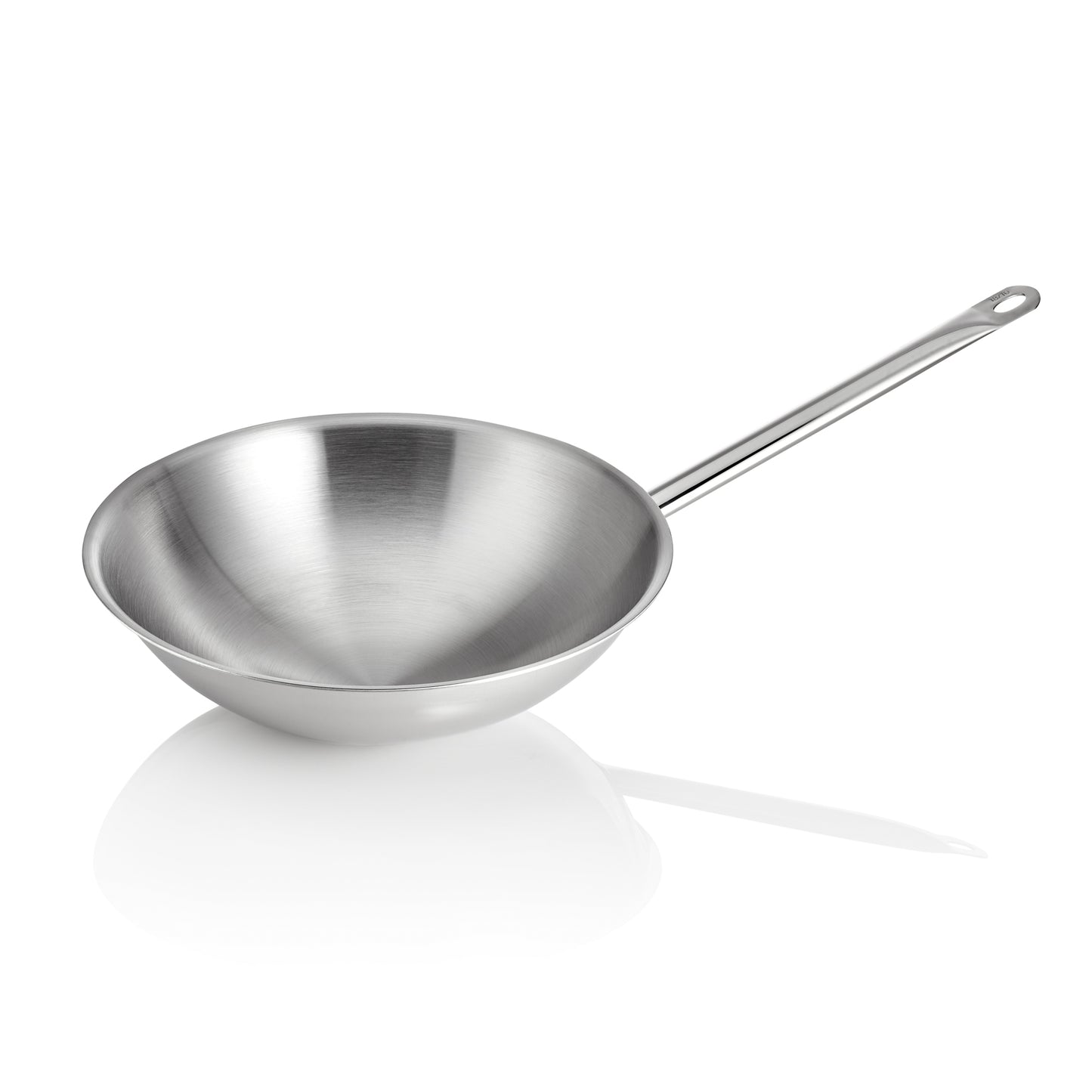 Wok Cookware 21 mit rundem Boden, Ø 38 cm, Chromnickelstahl 18/10 
