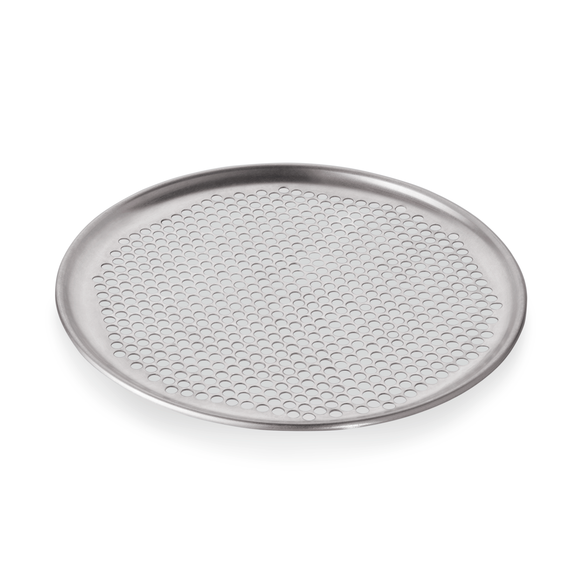 Pizzablech, Ø 33 cm, Perforierung Ø 6,5 mm, Aluminium 
