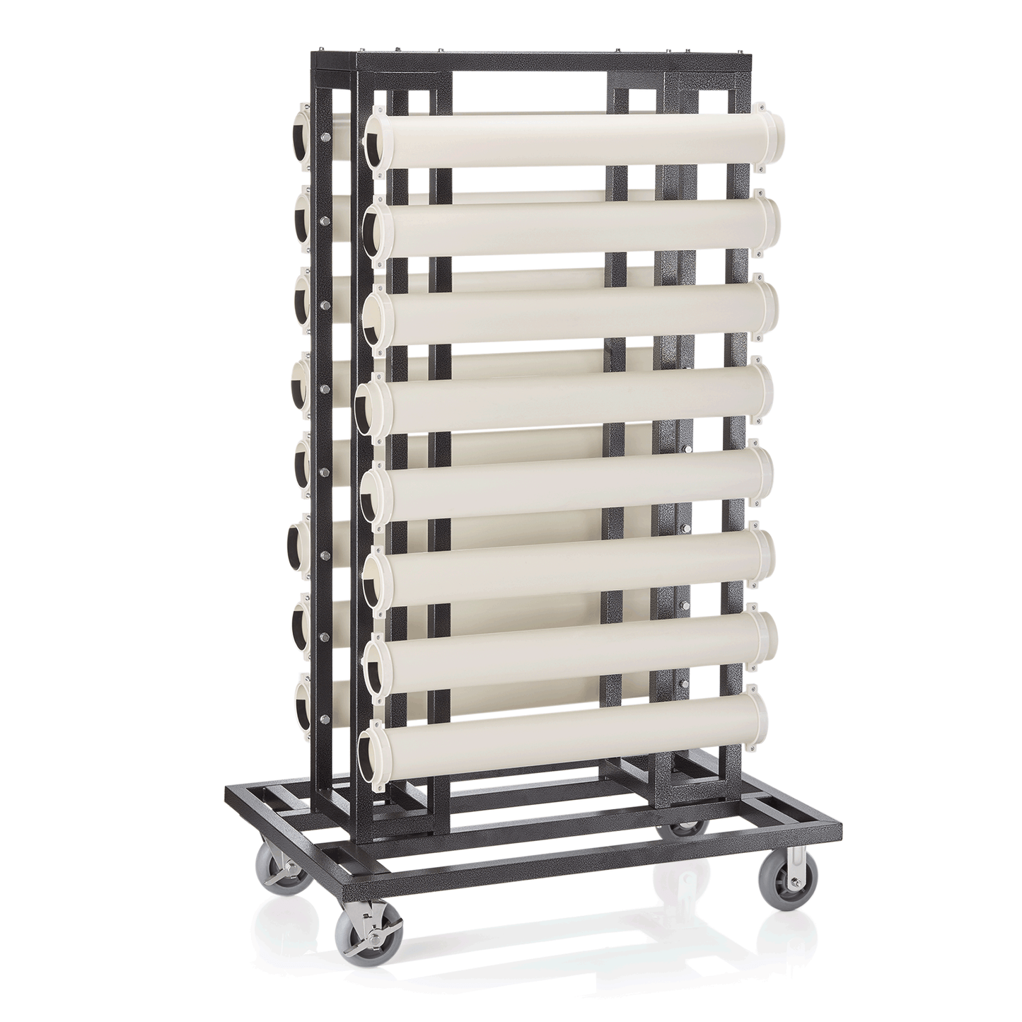 Transportwagen für Abgrenzungspfosten bis Ø 10 cm, 120 x 80 x 193 cm, Stahl 